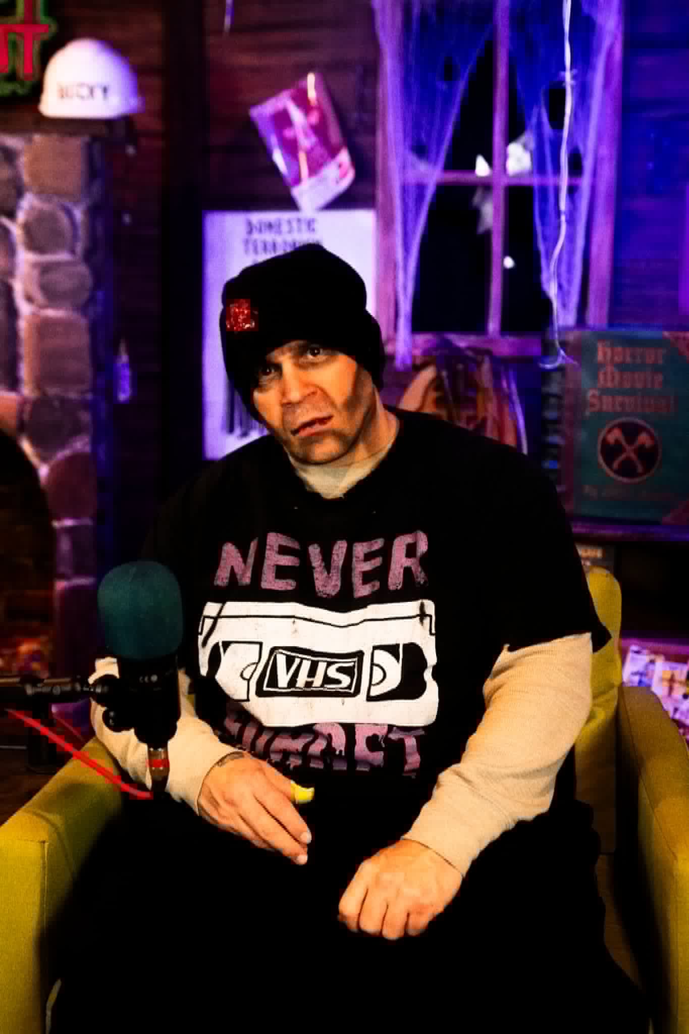 Rottin' Roger in the Deep Cut studio